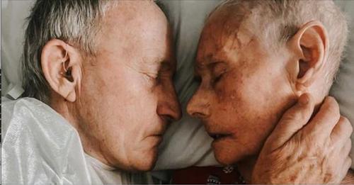 Une petite-fille immortalise les derniers moments de l’histoire d’amour de 60 ans de ses grands-parents: « Une vie pleine d’amour ensemble »