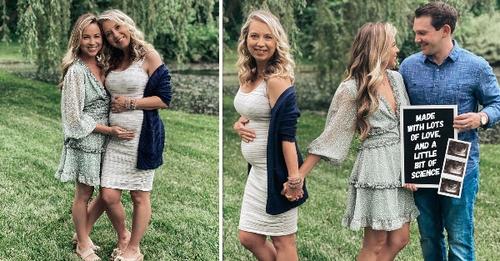 Cette femme de 30 ans ne parvient pas à être enceinte jusqu’à ce que sa mère de 51 ans soit sa mère porteuse