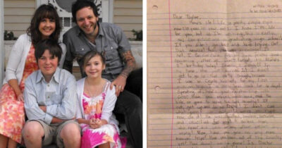 Des parents endeuillés découvrent une lettre secrète que leur jeune fille a écrite à son futur avant de mourir
