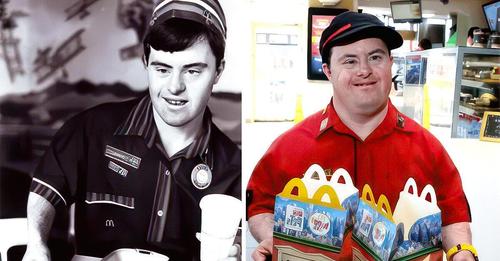 Un employé de McDonald’s, atteint de trisomie 21, prend sa retraite après 30 ans de service